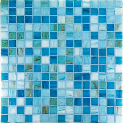 Casa Italia Casa Italia Project Plus Bronze Mix Mosaic Azzurro (M20-N) Tile & Stone