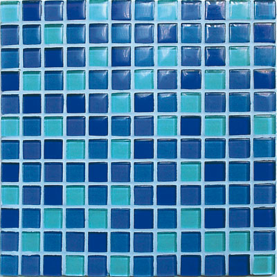 Casa Italia Casa Italia Crystal-C Trasparenze Glossy Mosaic Sky Tile & Stone