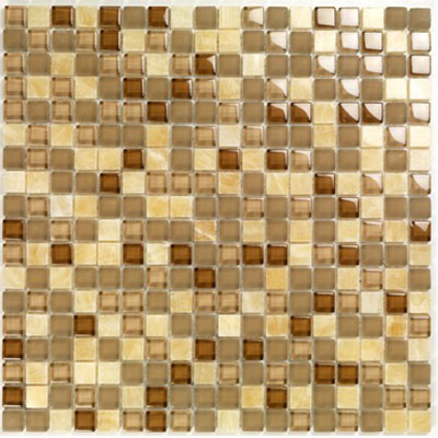 Casa Italia Casa Italia Pure & Natural Mosaic Glossy Onix Brown (07200004) Tile & Stone