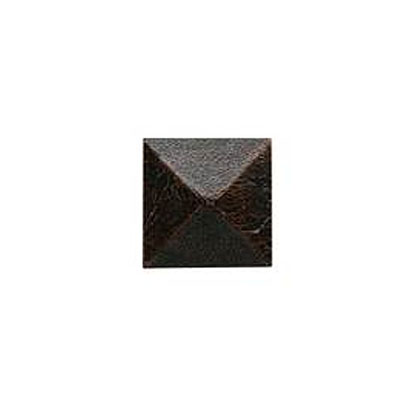 Daltile Daltile Armor 2 x 2 Dot Oil Rubbed Bronze 2 x 2 Pyramid Tile & Stone