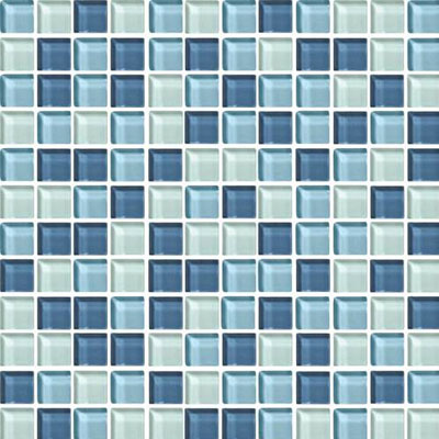 Daltile Daltile Blends 1 x 1 Winter Blues Tile & Stone