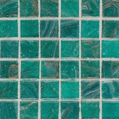 Daltile Daltile Elemental Glass Mosaic 3/4 x 3/4 Blue Lagoon Tile & Stone
