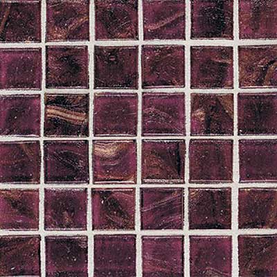 Daltile Daltile Elemental Glass Mosaic 3/4 x 3/4 Cranberry Crush Tile & Stone