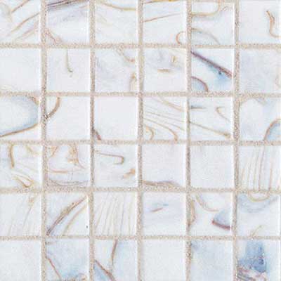 Daltile Daltile Elemental Glass Mosaic 3/4 x 3/4 Divinity Tile & Stone