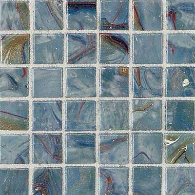 Daltile Daltile Elemental Glass Mosaic 3/4 x 3/4 Storm Clouds Tile & Stone