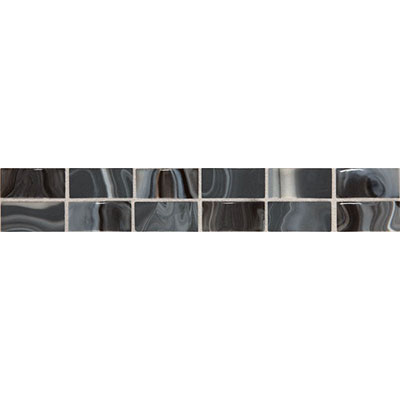 Daltile Daltile Fashion Accents Provincial F005 Convex Black Swirl Tile & Stone