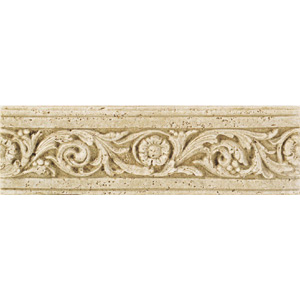 Daltile Daltile Fashion Accents Romanesque FA93 Flora Travertine Tile & Stone