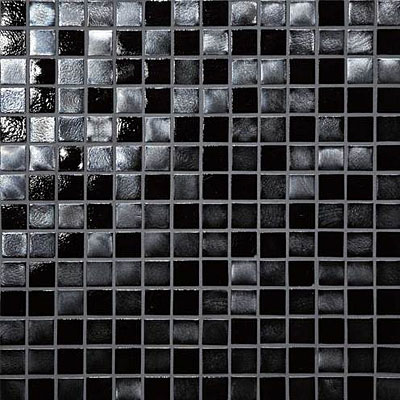Daltile Daltile Glass Horizons Mosaic Black Sand Mosaic Tile & Stone