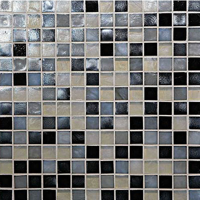 Daltile Daltile Glass Horizons Mosaic Blends Baltic Blend Tile & Stone