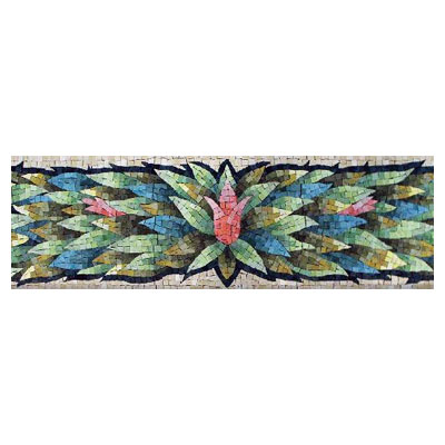 Daltile Daltile Glass Mosaic 12 Floral Bouquet Tile & Stone
