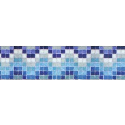 Daltile Daltile Glass Mosaic 6 Ripple Tile & Stone