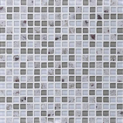 Daltile Daltile Granite Radiance Mosaic (PTS) Kashmir White Blend Tile & Stone