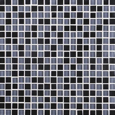 Daltile Daltile Granite Radiance Mosaic (PTS) Absolute Black Blend Tile & Stone