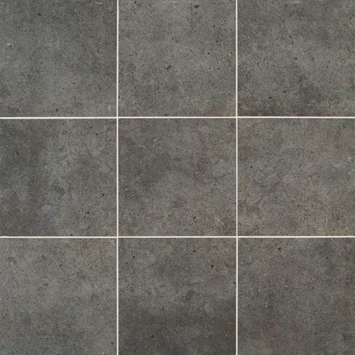 Daltile Daltile Industrial Park 12 x 12 Charcoal Black Tile & Stone