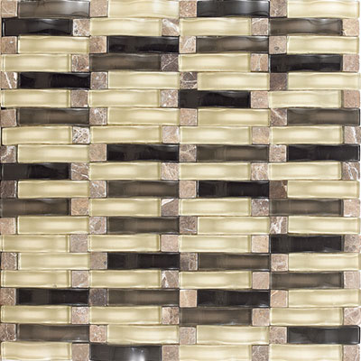 Daltile Daltile Intertwine (PTS) Mosaic Surge Tile & Stone