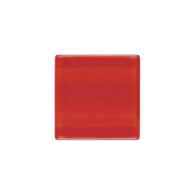 Daltile Daltile Isis Glass Mosaic 1 x 1 Mesh Mounted Candy Apple Tile & Stone