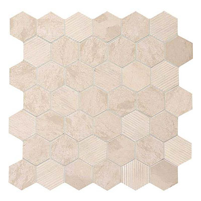 Daltile Daltile Limestone Hexagon Mosaic Adour Blend Tile & Stone