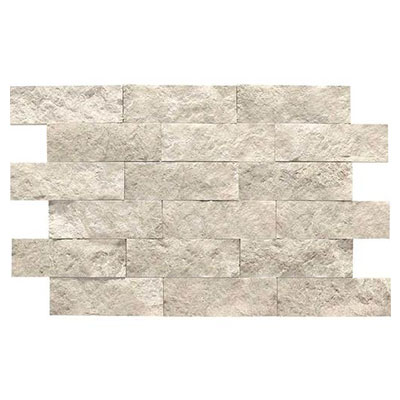 Daltile Daltile Limestone Split Face Mosaic Arctic Gray Tile & Stone