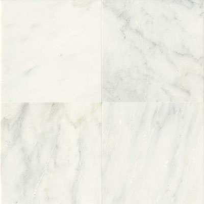 Daltile Daltile Marble 12 x 12 Honed First Snow Elegance Honed Tile & Stone