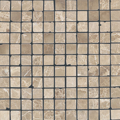 Daltile Daltile Marble 1 x 1 Mosaic Emperador Light Classic Tumbled Tile & Stone