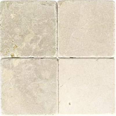 Daltile Daltile Marble 4 x 4 Crema Marfil Classico Tumbled Tile & Stone