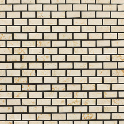 Daltile Daltile Marble Brick Joint Mosaic Crema Marfil Classico Tile & Stone
