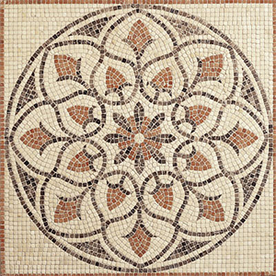 Daltile Daltile Medallions - Tumbled Stone La Flora 48 Tumbled Tile & Stone