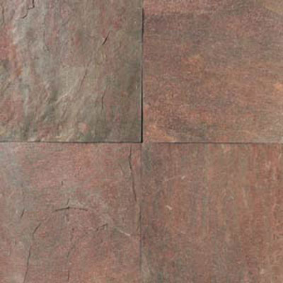 Daltile Daltile Tumbled Natural Stone Slate 12 x 12 TS73 Copper Tile & Stone