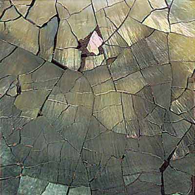 Daltile Daltile Ocean Jewels Crackled Black Lip Tile & Stone