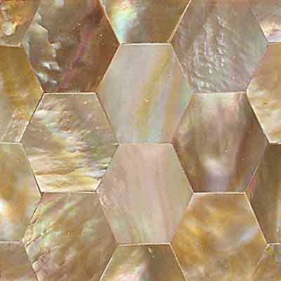 Daltile Daltile Ocean Jewels Hexagon Brown Lip Tile & Stone