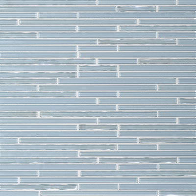 Daltile Daltile Opulence Interlocking Glass Mosaic DeepIce Tile & Stone