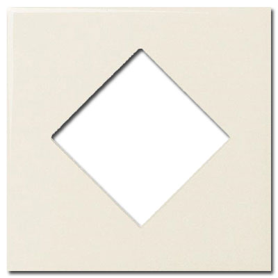 Daltile Daltile Fashion Accents Semi-Gloss Inserts Diamond Almond 4 x 4 Tile & Stone