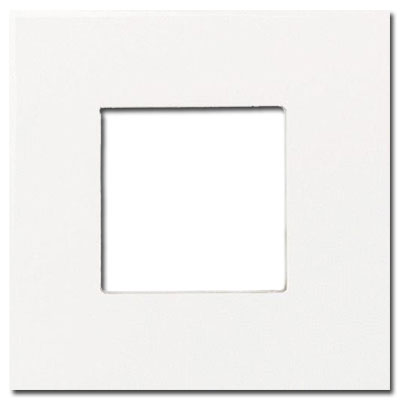 Daltile Daltile Fashion Accents Semi-Gloss Inserts Square Artic White 4 x 4 Tile & Stone