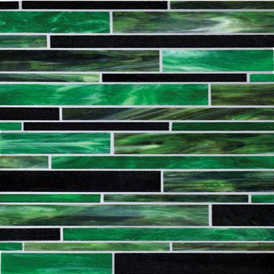 Daltile Daltile Serenade Random Mosaic Emerald City Tile & Stone