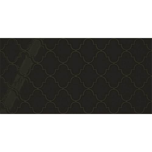 Daltile Daltile Showscape 12 x 24 Arabesque Black Tile & Stone