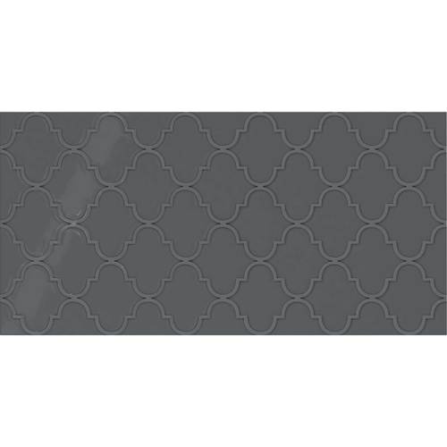 Daltile Daltile Showscape 12 x 24 Arabesque Deep Grey Tile & Stone