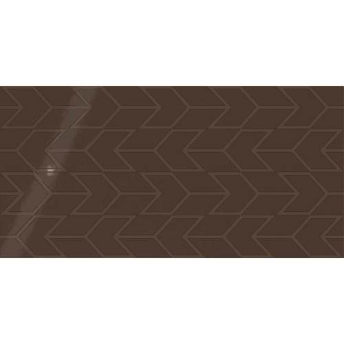 Daltile Daltile Showscape 12 x 24 Chevron Cocoa Tile & Stone