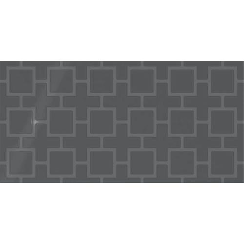 Daltile Daltile Showscape 12 x 24 Square Lattice Deep Grey Tile & Stone
