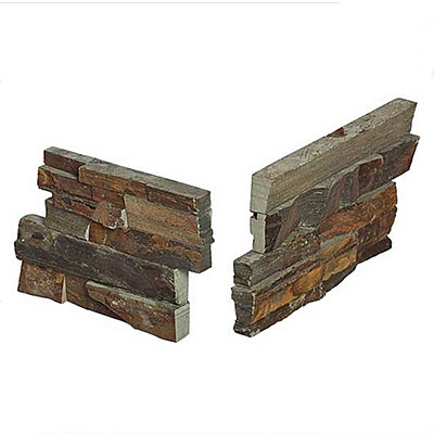 Daltile Daltile Slate Collection - Slate Stacked Stone Tibetan Slate Corner Tile & Stone