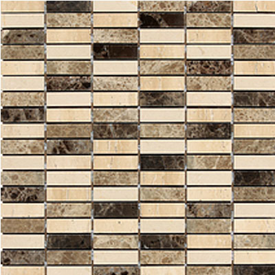Daltile Daltile Stone Decorative Mosaics Ticino Stacked Joint Polished Tile & Stone