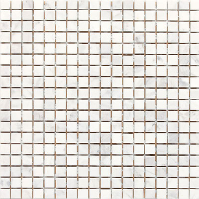 Daltile Daltile Stone a la Mod Mosaics Mosaic Polished - Contempo White Tile & Stone