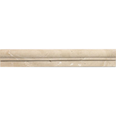 Daltile Daltile Travertine Natural Stone Honed Chair Rail Torreon Tile & Stone