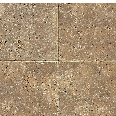 Daltile Daltile Travertine Natural Stone Tumbled 16 x 16 Noce Tile & Stone