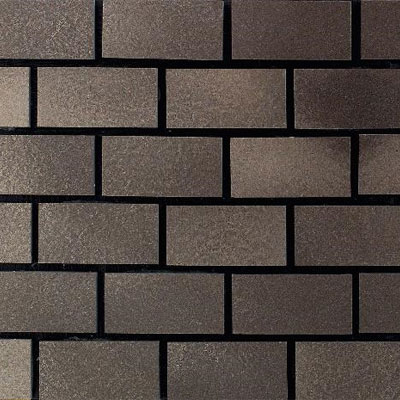 Daltile Daltile Urban Metals Brick Joint Bronze Brick Joint Tile & Stone