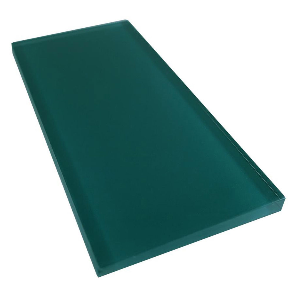 Diamond Tech Glass Diamond Tech Glass Dimension 4 x 8 Teal (Sample) Tile & Stone