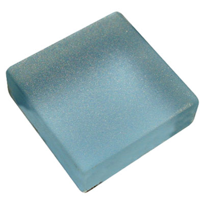 Diamond Tech Glass Diamond Tech Glass Frosted Dimension Mosaic 1 x 1 Frosted Light Blue (Sample) Tile & Stone