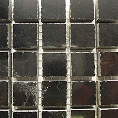 Diamond Tech Glass Diamond Tech Glass Stone Series 5/8 Polished Mosaic Black Marble (Sample) Tile & Stone