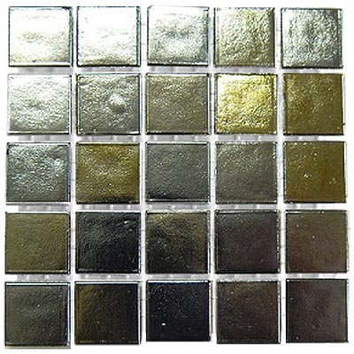 Diamond Tech Glass Diamond Tech Glass Platinum Mosaic Series Gold & Silver (Sample) Tile & Stone