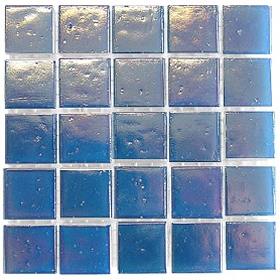 Diamond Tech Glass Diamond Tech Glass Platinum Mosaic Series Light Blue (Sample) Tile & Stone