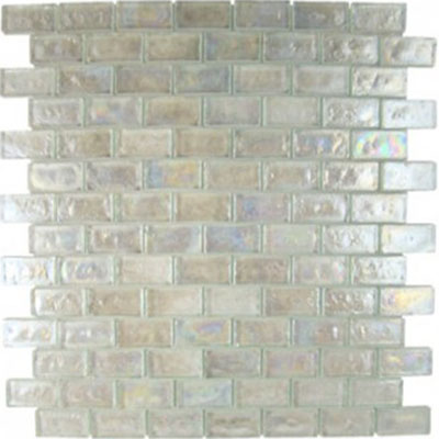 Diamond Tech Glass Diamond Tech Glass Vista 3/4 x 1 5/8 Iridescent Mosaic Restful (Sample) Tile & Stone